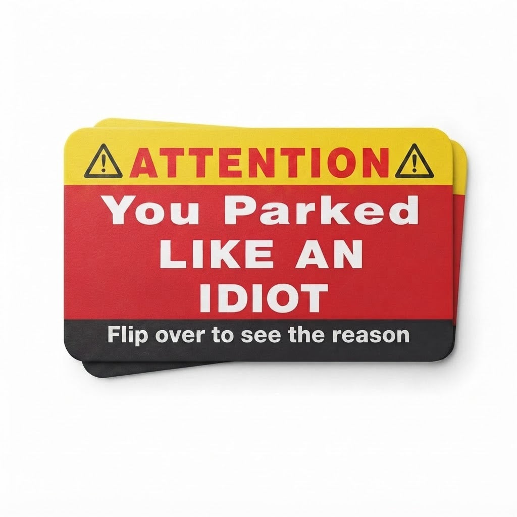 Nice Parking™ | Bad Parking Cards