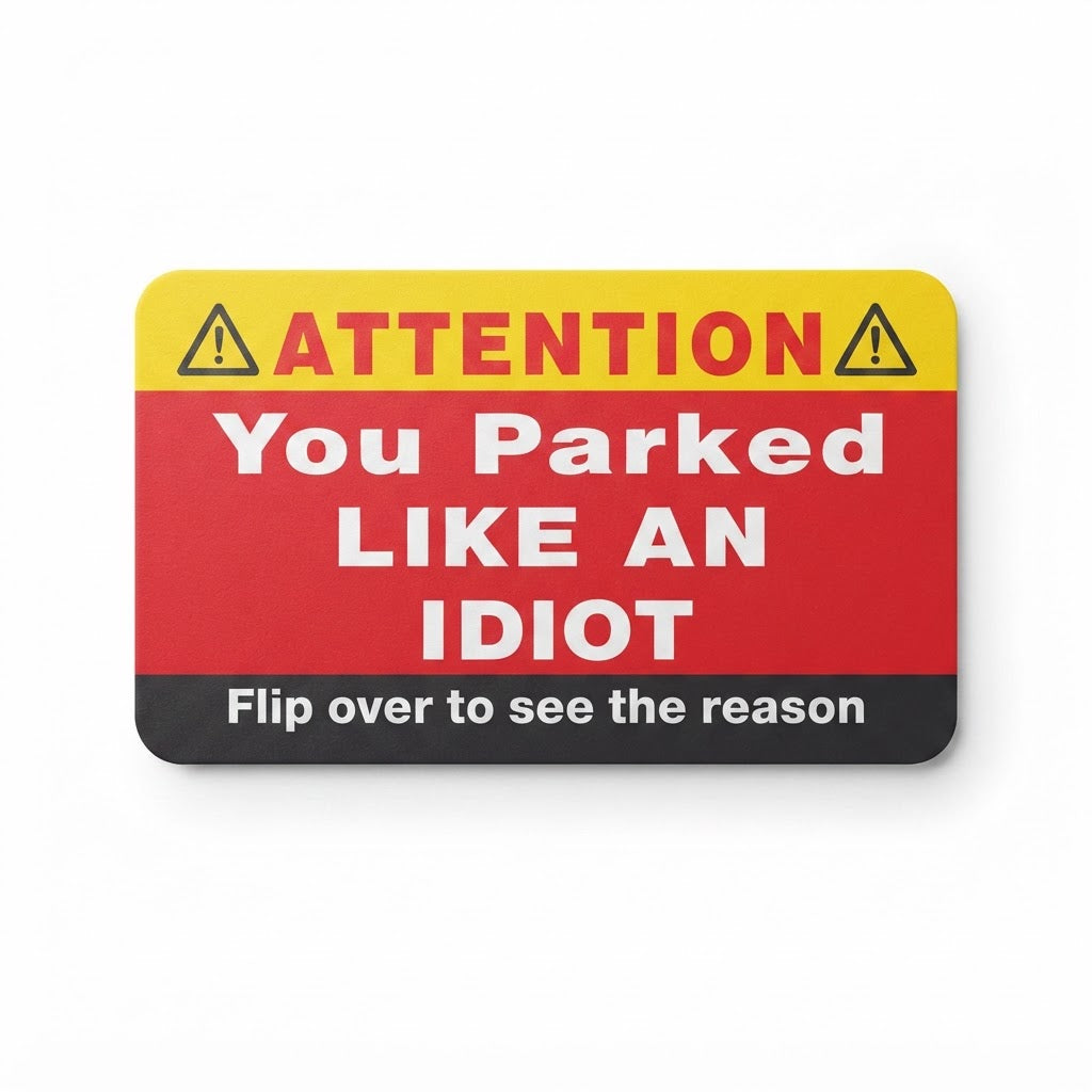 Nice Parking™ | Bad Parking Cards